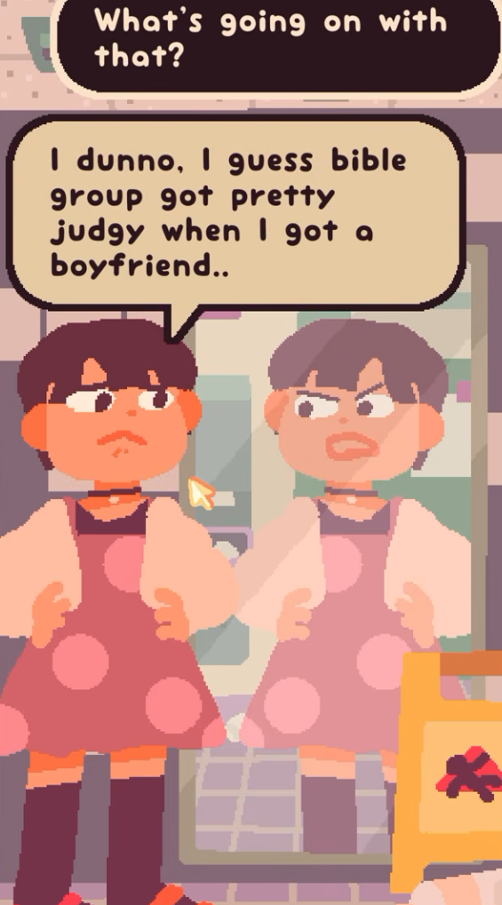 Jenny admits youth group got judgy.