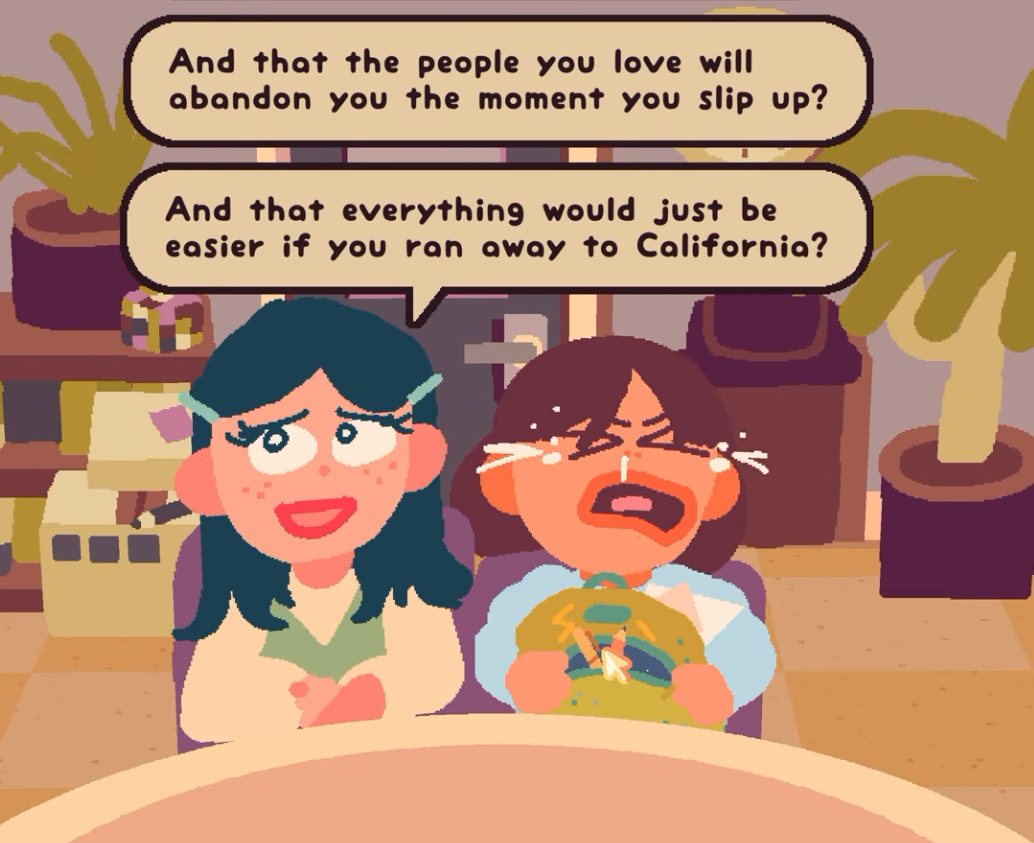 Tutor continues to cry for help.